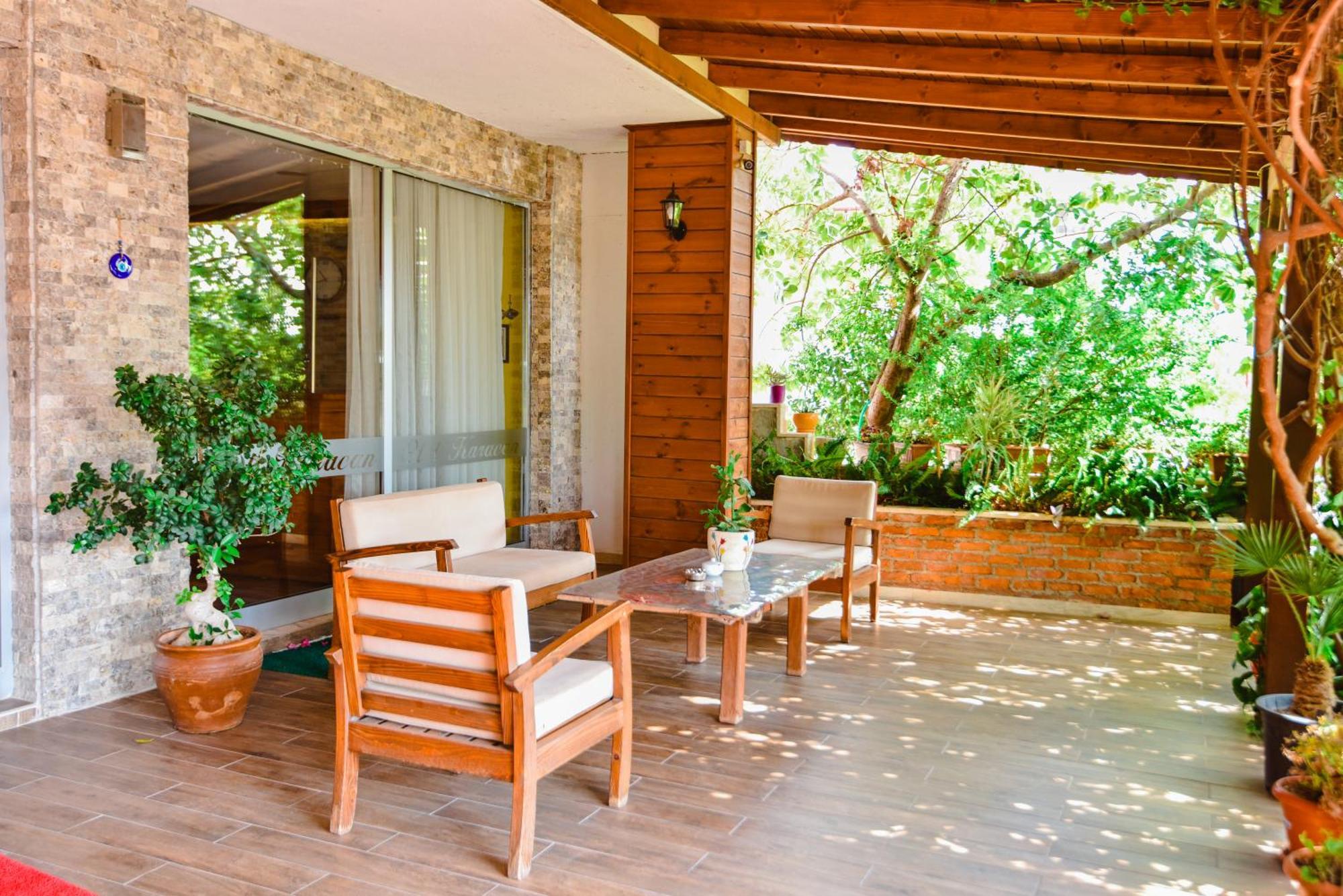 Karacan Park Hotel - Dalaman Airport Exterior foto A pergola